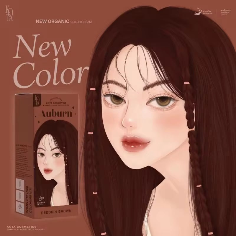 Kota Cosmetics Hair Color Cream (Reddish Brown)