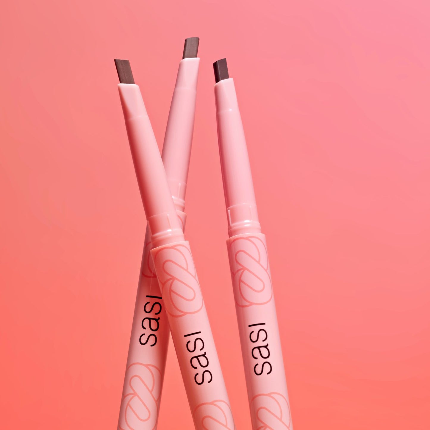 Sasi Girls Can Define Auto Eyebrow Pencil ( 02 Warm Brown )