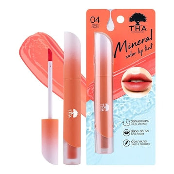 THA By Nongchat Mineral Color Lip Tint (04 Fresh Peach)