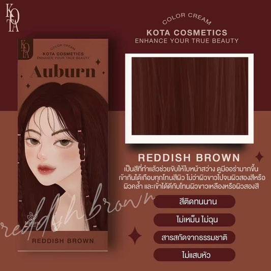 Kota Cosmetics Hair Color Cream (Reddish Brown)