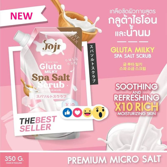 Joji Secret Young Gluta Milky Spa Salt Scrub