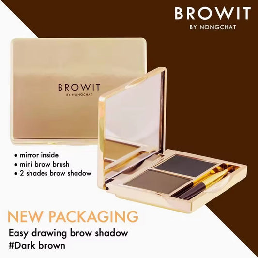 Browit Shadow By Nongchat Easy Drawing ( Dark Brow Shadow)