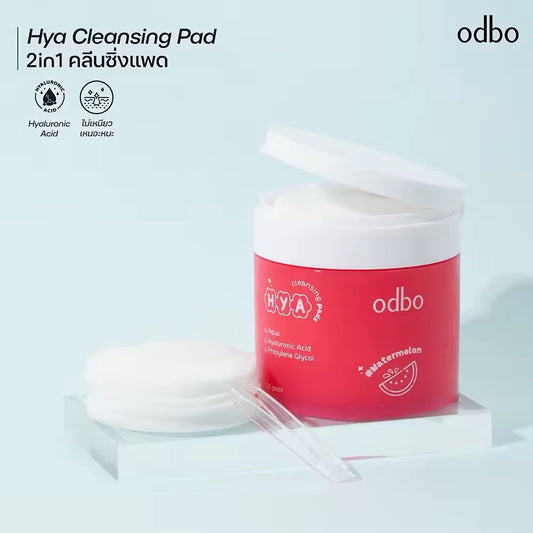 ODBO HYA 2-in-1 Cleansing Pads (Watermelon)